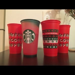 Starbucks Holiday Exclusive Red Cup Collection